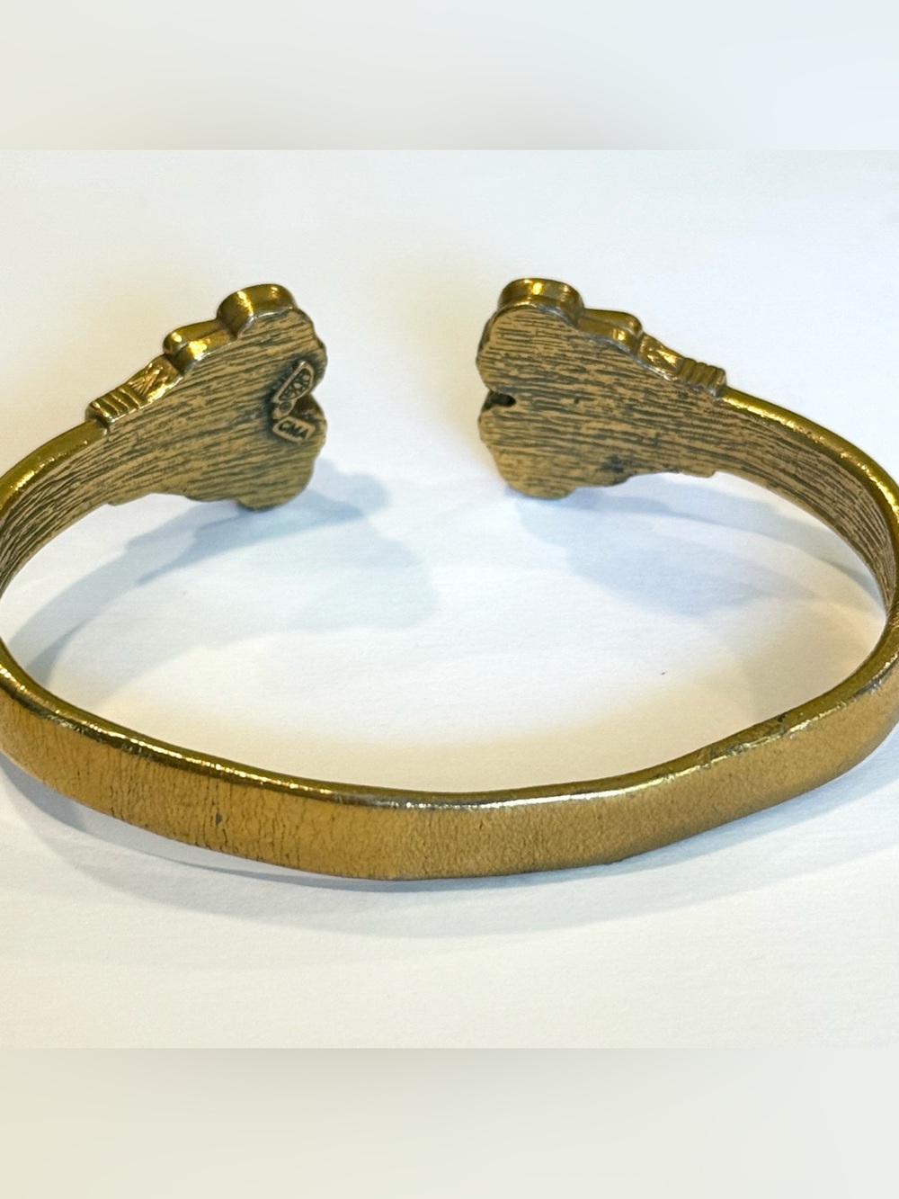 Vintage Bracelet Heritage Museum Reproductions Egyptian  Signed Chunky HMR CMA - Picture 10 of 13